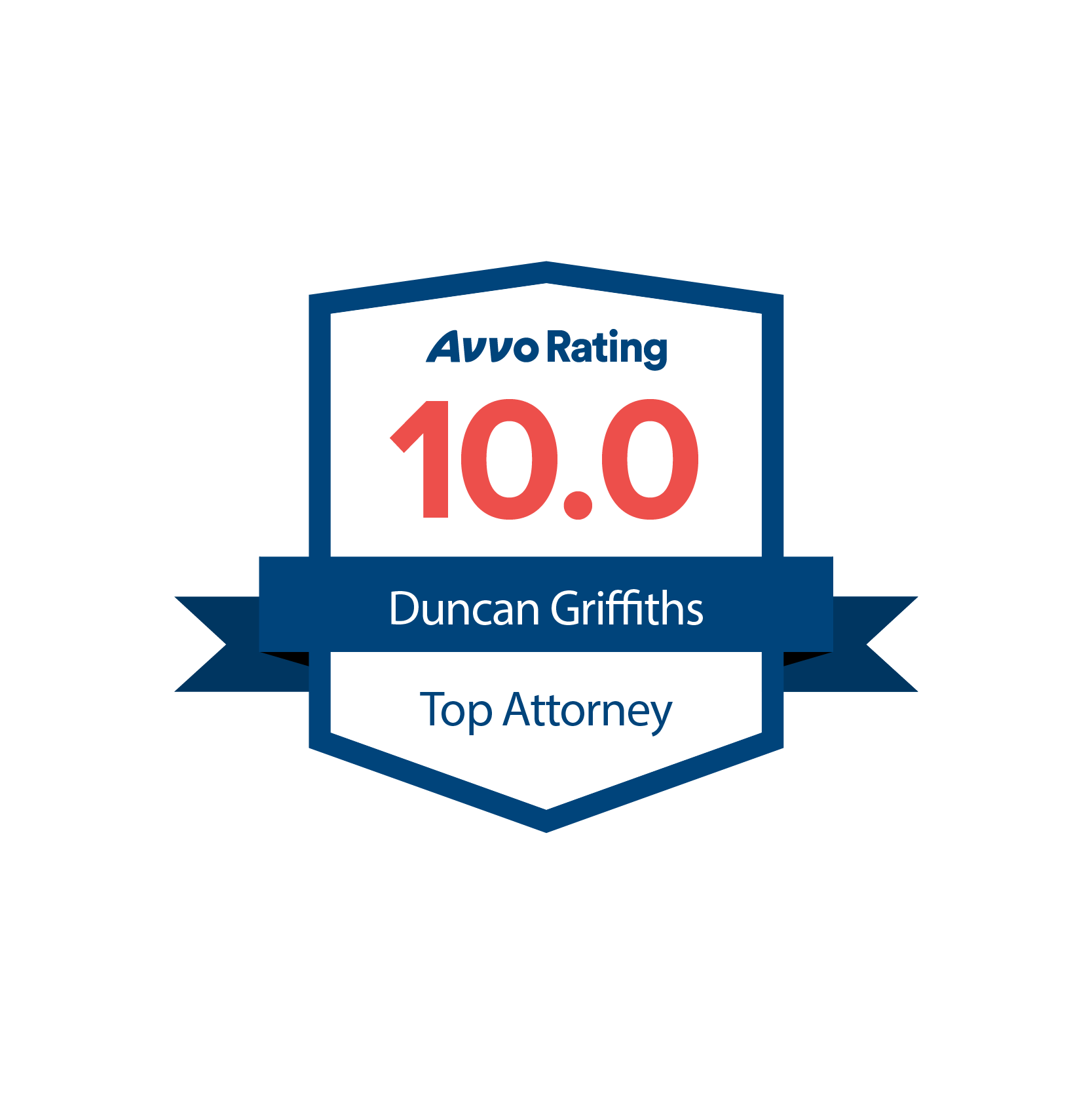 Avvo Rating – Duncan Griffiths