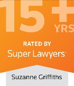 Super Lawyers 15+yrs – Suzanne Griffiths